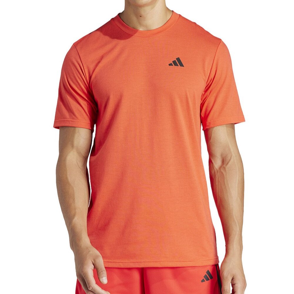 adidas Men's Essentials Feel Ready Logo Training Short Sleeve Crewneck T-Shirt